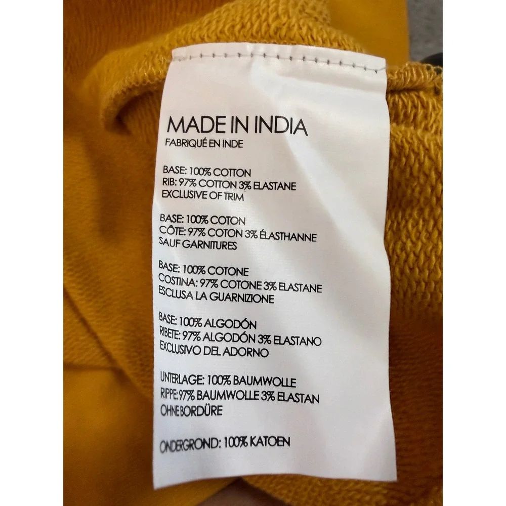 Club Monaco Lightweight French Terry Hoodie Sweatshirt